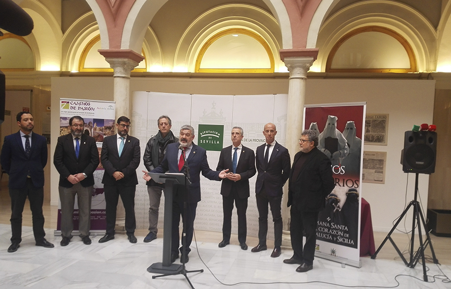 Caminos de Pasión hermana la Semana Santa del interior de Andalucía y de Sicilia en la muestra ‘Pasos y Misterios’ 